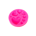 Molde de Silicona Corazones