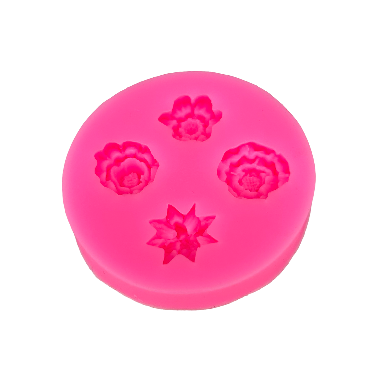 Molde de Silicona 04 Flores