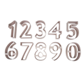 Numeros del 1 al 9 Grandes